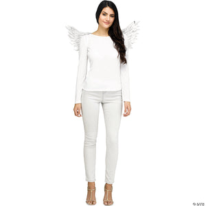 wings angel embossed white~fw90940wt-a01