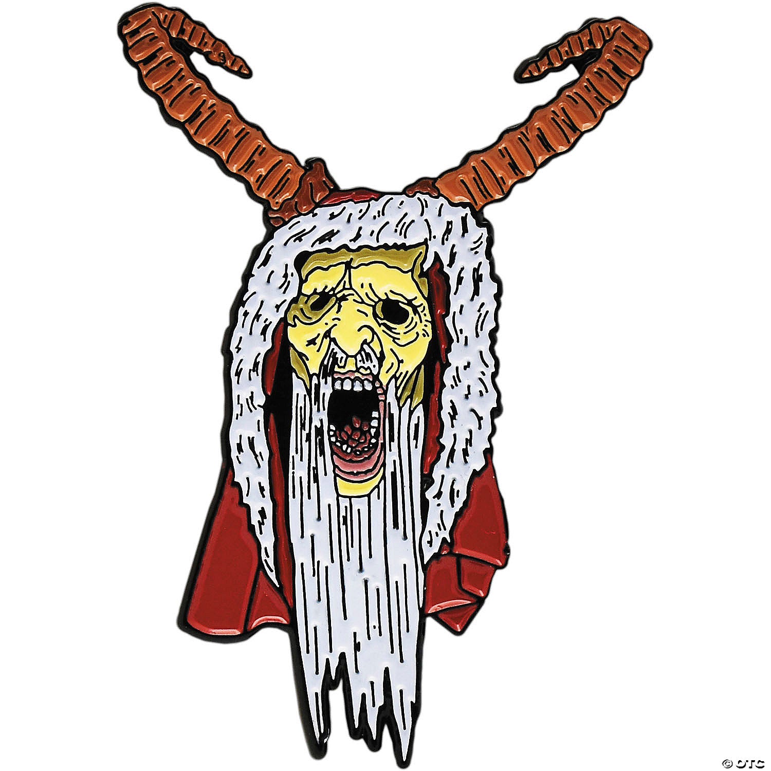 2 krampus& 8482 krampus character face full color enamel pin~mabxle108