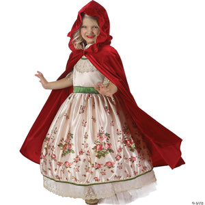 girl s vintage red riding hood costume~pp4444xl-a01