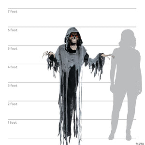 6 hanging animated reaper halloween decoration~mr123109-a06
