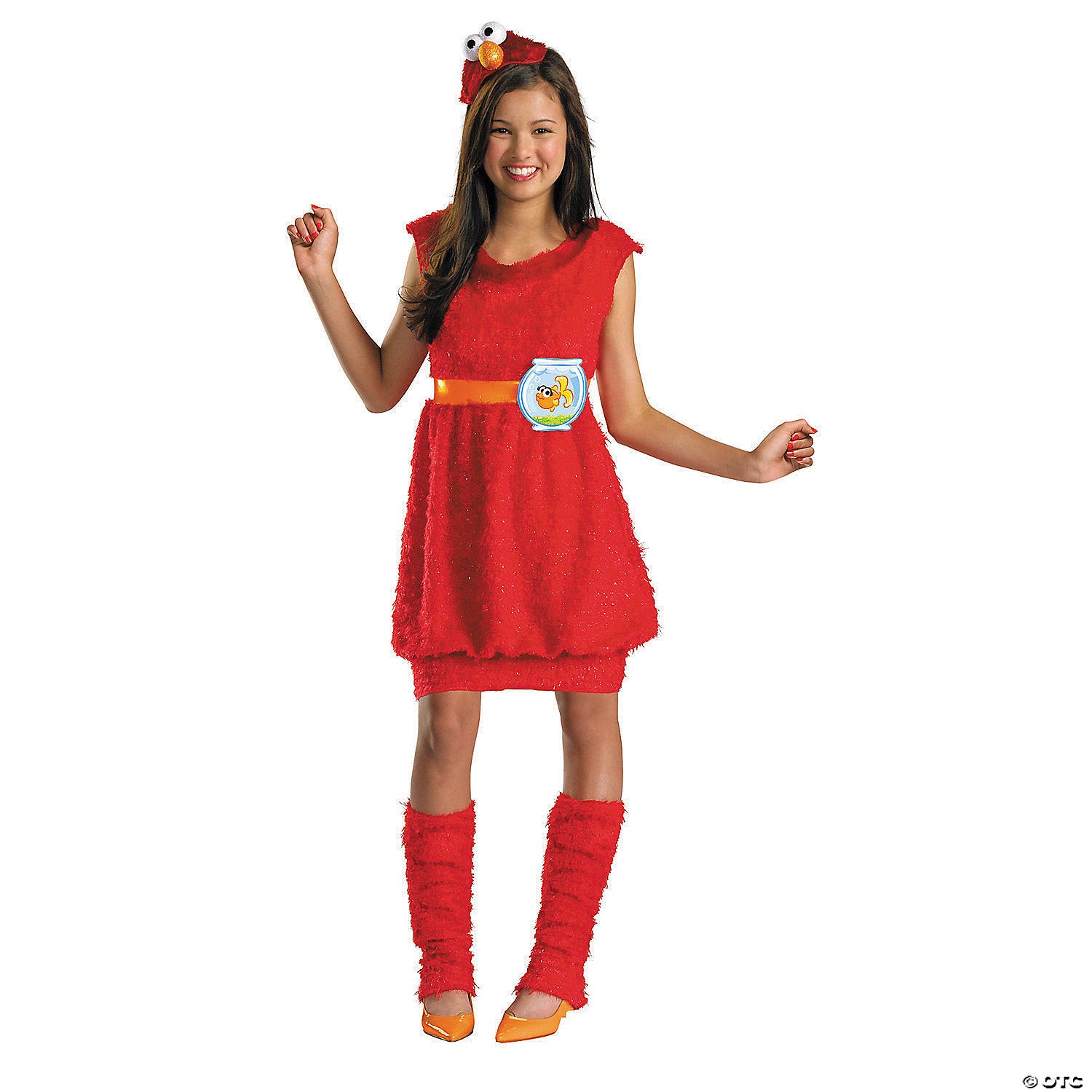 teen girl s elmo costume standard~dg11484j