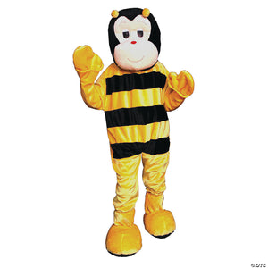 adults bumble bee mascot costume~up356