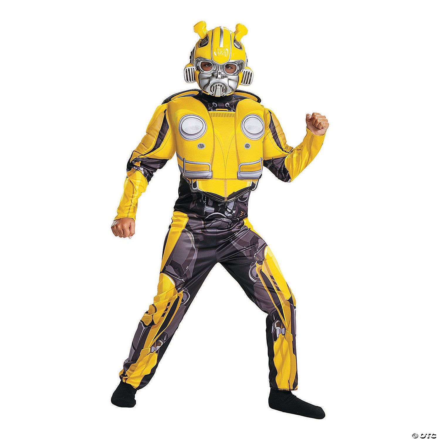 kids muscle transformers bumblebee costume large~dg67655g