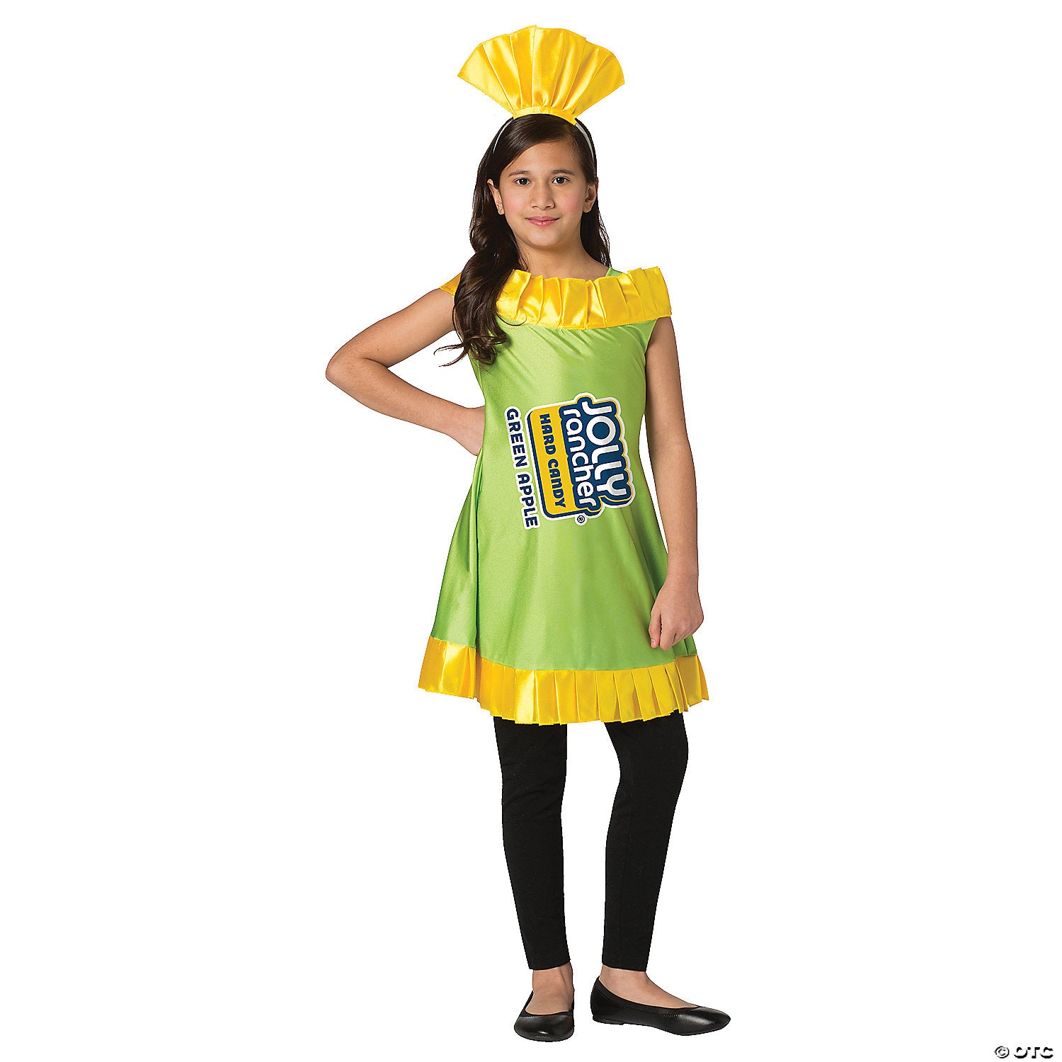 child s green apple jolly rancher costume 7 10~gc3600710-a02