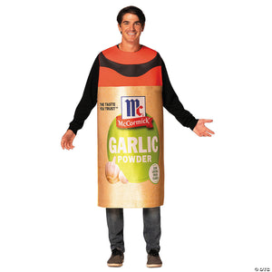 adults mccormick& 8482 garlic powder spice costume~gcr1011