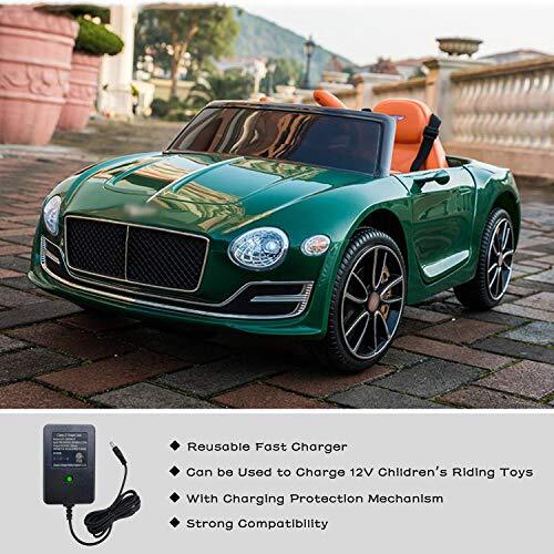12V 500mA Power Adapter Charger for Kids Electric Ride-On Cars and Baby Carriages