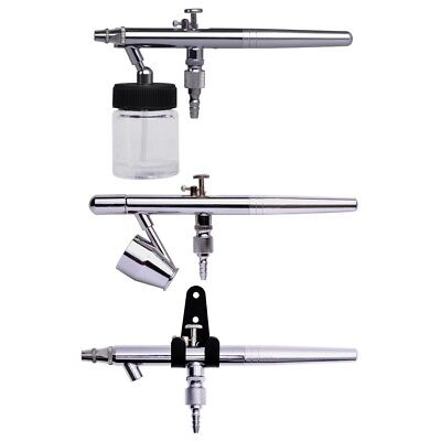 0.35 mm Mini Airbrush Kit Air Compressor Dual Action Siphon Feed Tattoo Nail Art - Trend Times Toy Stores
