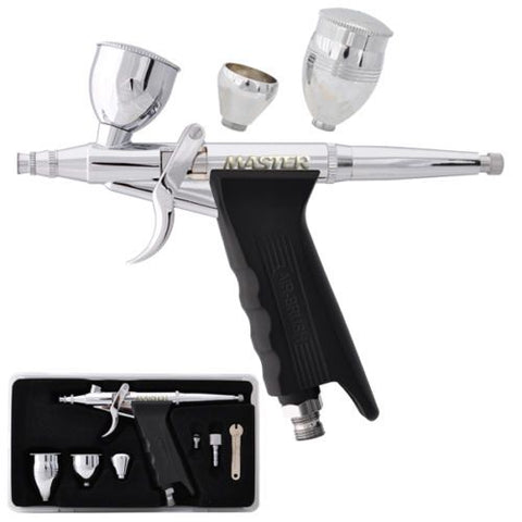 0.3mm Gravity Feed Pistol Trigger Airbrush Paint Gun