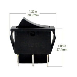 6-Pin DPDT Rocker Shift Switch Compatible with Fisher Price Power Toys Trend Times 5