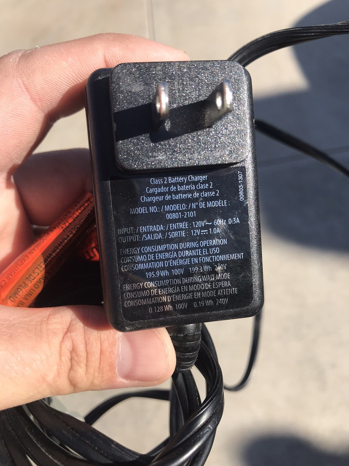 12 Volt Grey Power Wheels with Battery and Charger OEM Trend Times 3