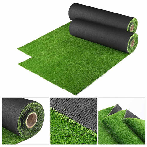 65'x6' Artificial Grass for Patio Backyard (2x)65x3ft