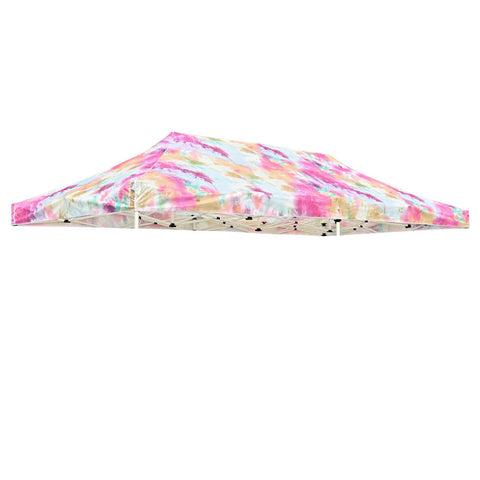 10x20 Replacement Canopy Tie-dyed Pink