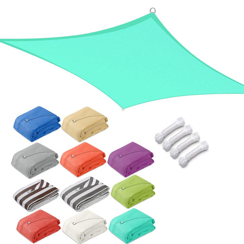 Trendtimes Patio Square Sun Sail Shade Canopy 10ft