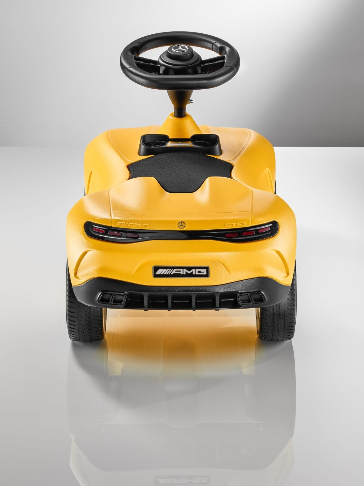 1:18 Scale Mercedes-Benz AMG GT Yellow Ride-On Toy Car Trend Times 2