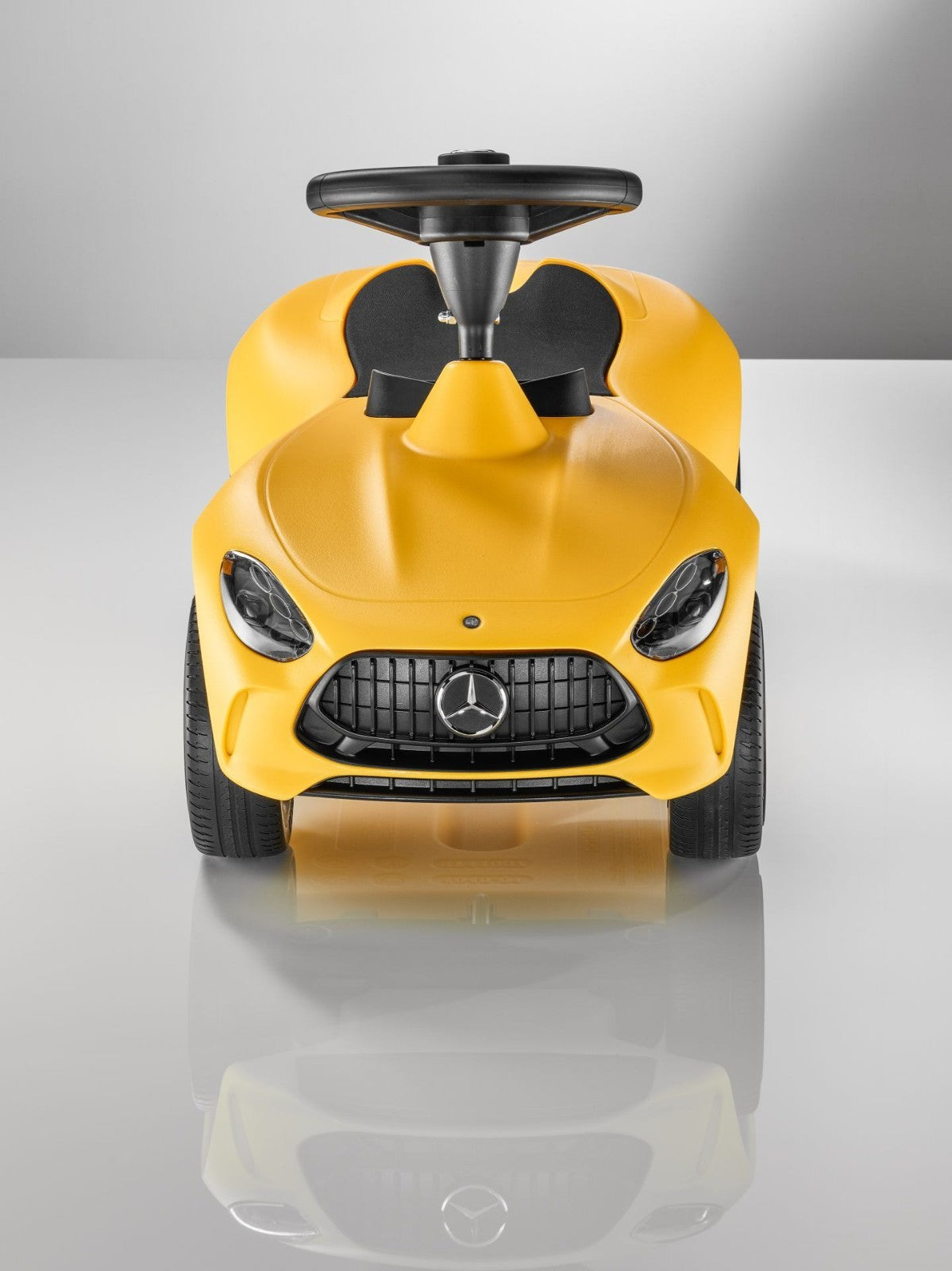 1:18 Scale Mercedes-Benz AMG GT Yellow Ride-On Toy Car Trend Times 3