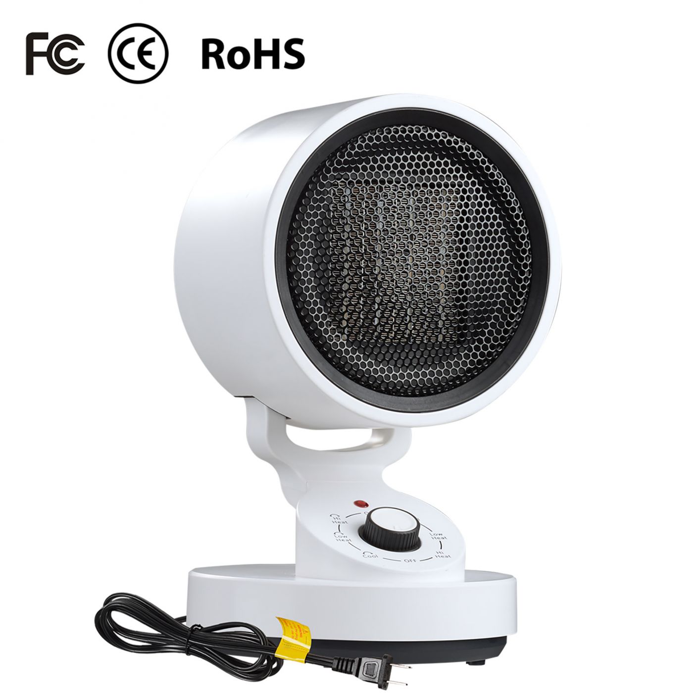 1/2/4 Pack 1500W PTC Oscillating Ceramic Heater Fan Overheat Protection 1500W, 2 Packs - Trend Times Toy Stores