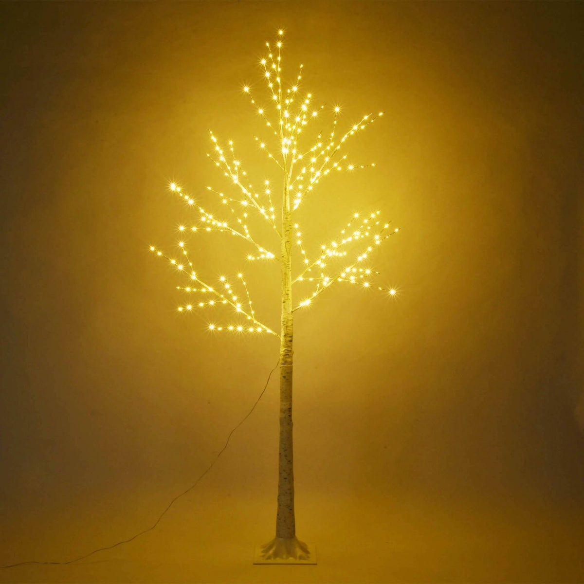1/2/4 Pack 6 Ft Lighted Birch Tree 305 LED Battery Operated Christmas Dcor 1pcs - Trend Times Toy Stores