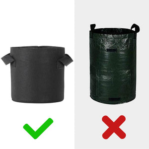 1-25 Gallon Grow Bags Garden Fabric Pot Container Non-Woven Aeration Plant 2 Gallon-10 Packs - Trend Times Toy Stores
