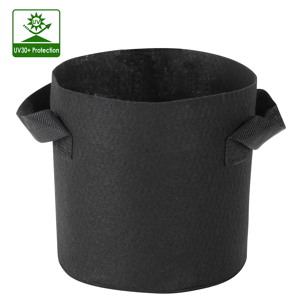 1-25 Gallon Grow Bags Garden Fabric Pot Container Non-Woven Aeration Plant 2 Gallon-5 Packs - Trend Times Toy Stores