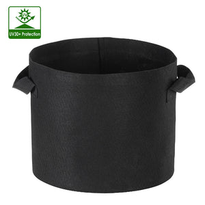 1-25 Gallon Grow Bags Garden Non-Woven Aeration Plant Fabric Pot Container 5 Gallon-5 Packs - Trend Times Toy Stores