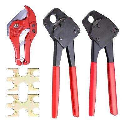 1/2" 3/4" PEX Crimper Set Tube Crimping Tool Kit with Go/no Go Gauge Pipe Cutter - Trend Times Toy Stores