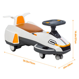 Electric Twist Car for Kids 1-6 Years with Lights, Music, Helmet, and Anti-Roll Safety Features Trend Times 6