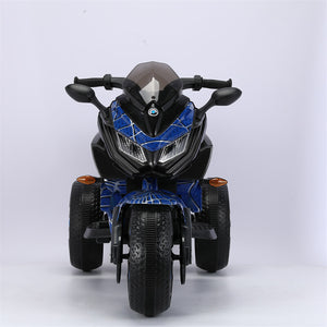 12V Electric 3-Wheel Ride-On Motorcycle for Kids Ages 3-6 with Adjustable Speed 1.8-3.2 MPH Trend Times 6