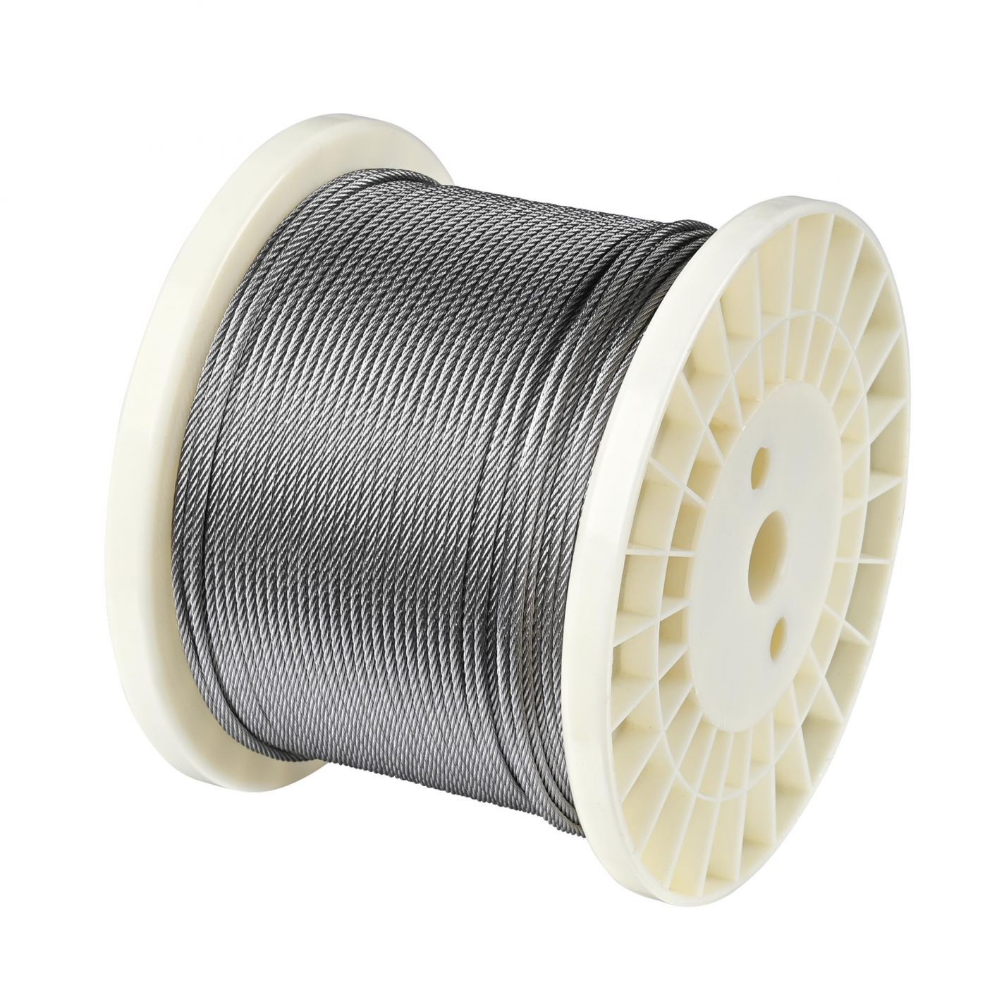 1/8" T316 Stainless Steel Cable Wire Rope 7x7 Aircraft Strand Coil & Reel 600FT - Trend Times Toy Stores