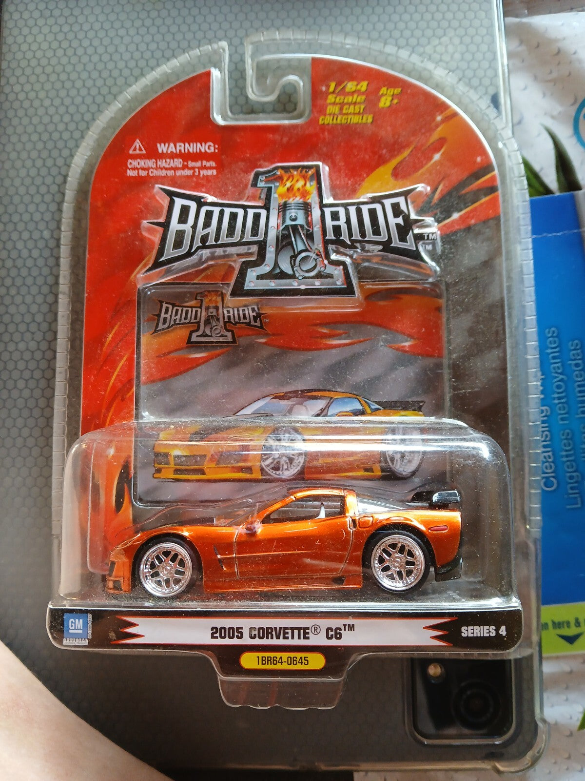 2005 Corvette C6 Series 4 Die-Cast Model Car 1/64 Scale Trend Times 1