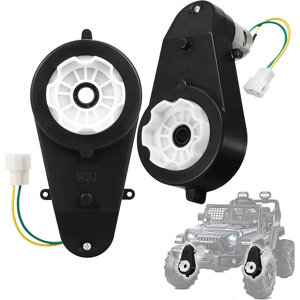 12V High-Speed 35000rpm Motor with Gearbox and Power Wheels for Kids Electric Ride-On Car Trend Times 3