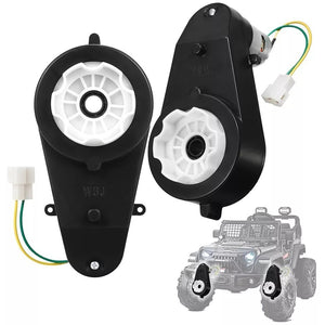 12V Power Wheels with Gearbox and 40000rpm Motor Pair for Kids Electric Ride-On Car Trend Times Variant 0