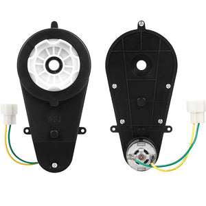 Pair of 12V High-Speed 40000rpm Gearbox Motors with Wheels for Kids Electric Ride-On Cars Trend Times 5