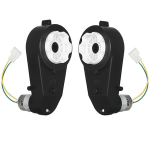 Pair of 12V High-Speed 40000rpm Gearbox Motors with Wheels for Kids Electric Ride-On Cars Trend Times 7
