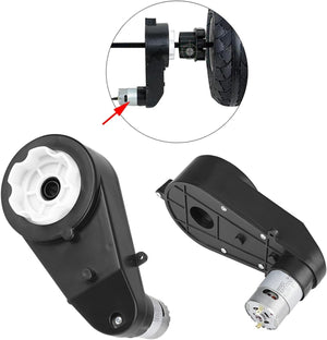 12V High-Speed 40000rpm Motor and Gearbox Pair with Power Wheels for Kids Electric Ride-On Car Trend Times 5
