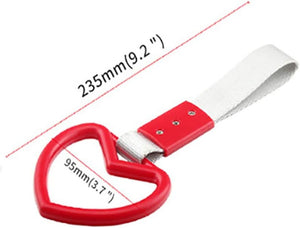 PC Heart JDM Tsurikawa Hanging Ring Hand Strap for Subway Train Bus Drift Trend Times 2