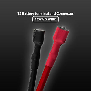 12 AWG Wire Harness Connector for 12-Volt SLA Battery - 1 Piece Trend Times 1