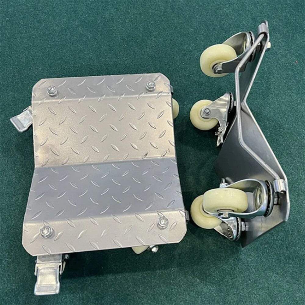 Vehicle and Motorcycle Tire Trolley with 4 Casters and Car Lift Tool Trend Times 3