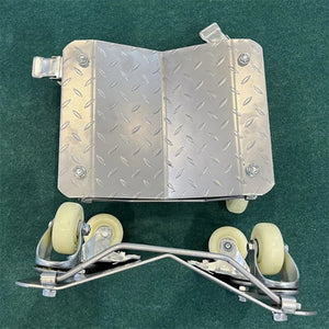 Vehicle and Motorcycle Tire Trolley with 4 Casters and Car Lift Tool Trend Times 4