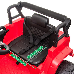 12V Battery-Powered 1-Seater Electric Ride-On Truck with Remote Control Trend Times 12