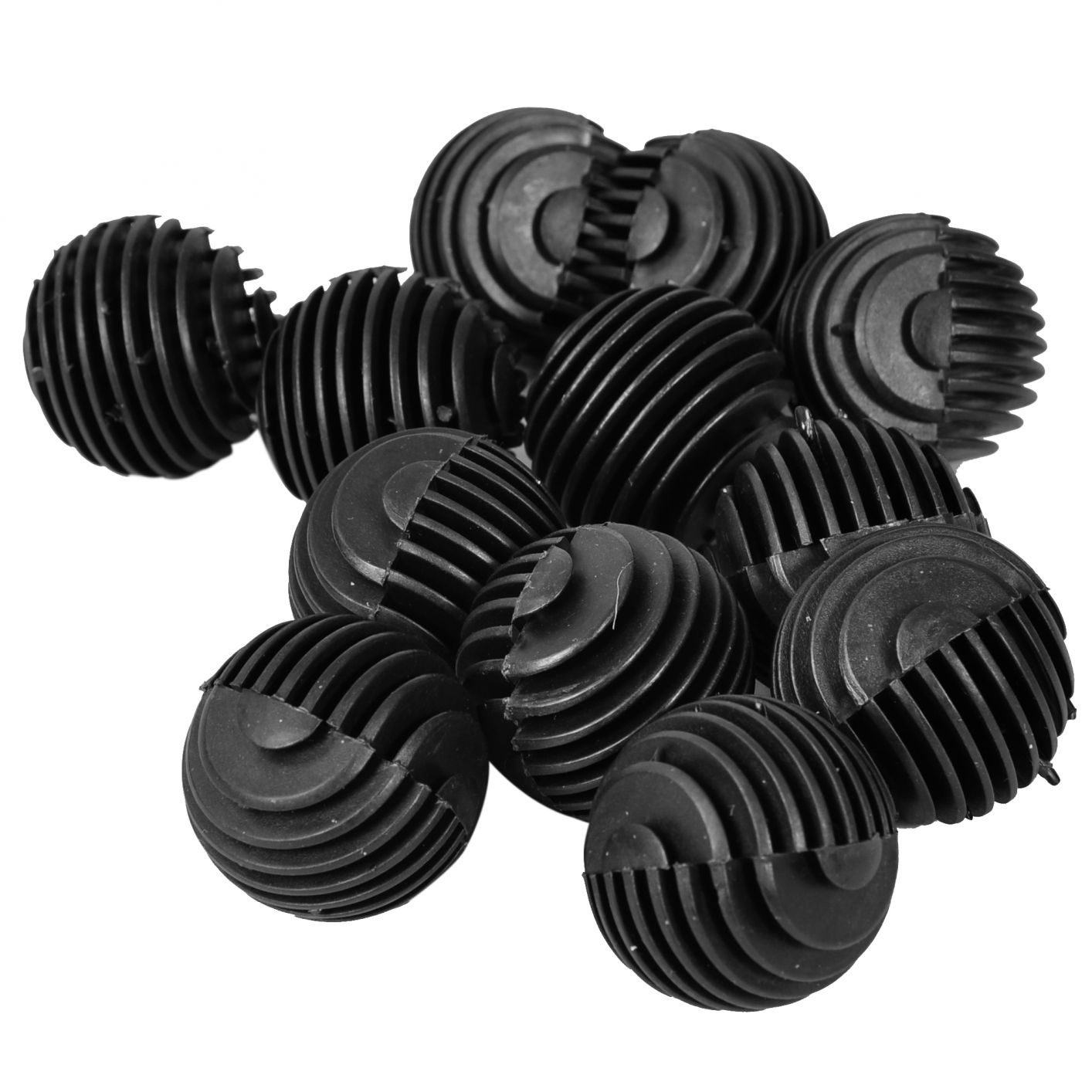 1.2" Bio Balls Aquarium Fish Tank Wet Dry Canister Pond Filter Media Biofilter 200pcs & Black - Trend Times Toy Stores