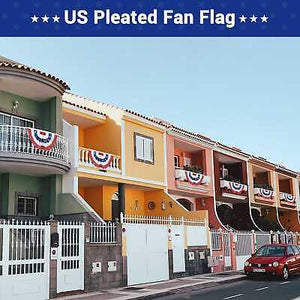 1.5x3 Ft USA Pleated Fan Flag Half Fan Banner American Bunting Decoration 6 Pack - Trend Times Toy Stores