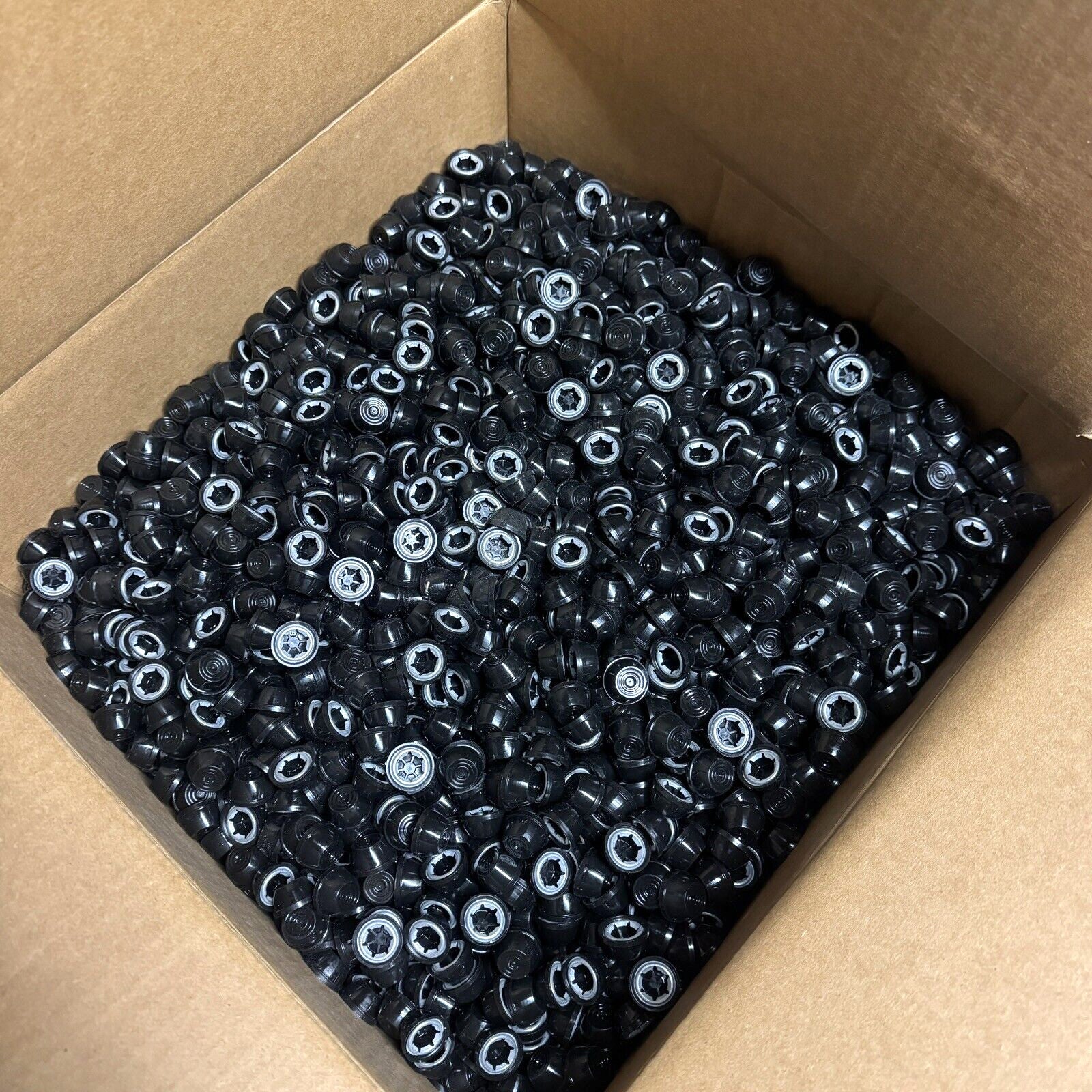 Power Wheels Black Retainer Nut Push Cap 0.354" and 11/32" Tinnerman Palnut Trend Times 0