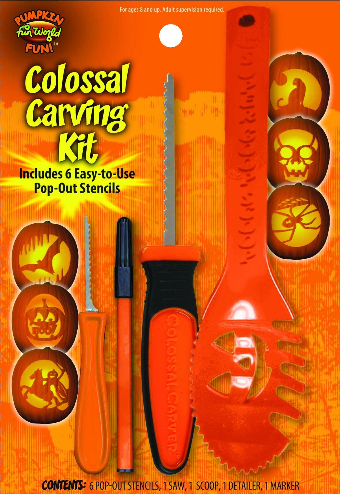 10-piece Ultimate Pumpkin Carving Set Costume - Trend Times Toy Stores
