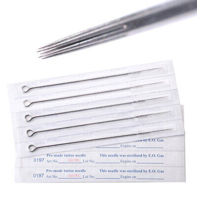 100pcs Tattoo Needles Disposable Sterile Mixed Size 3 5 7 9 RL 5 7 9 RS 5 7 9 M1 - Trend Times Toy Stores