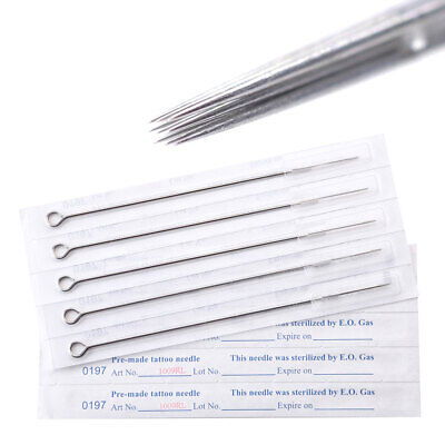 100pcs Tattoo Needles Disposable Sterile Mixed Size 3 5 7 9 RL 5 7 9 RS 5 7 9 M1 - Trend Times Toy Stores