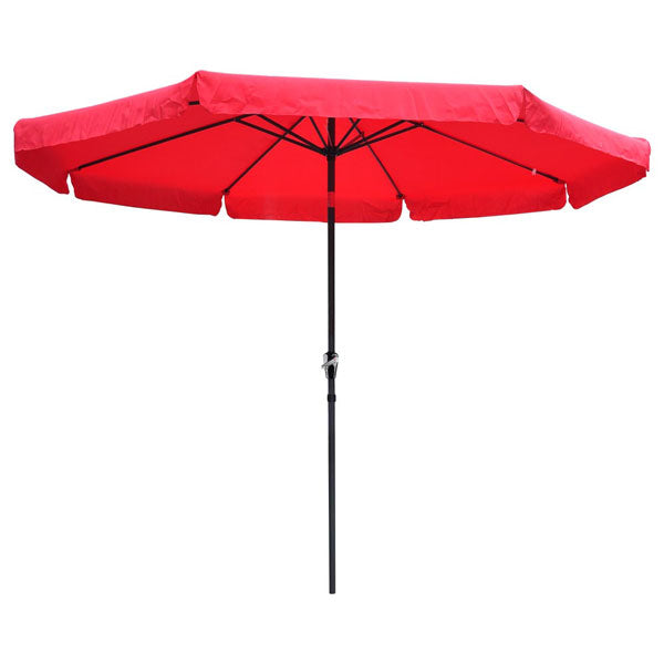 10 Foot Tilt Outdoor Patio Umbrella Furniture Red - Trend Times Toy Stores