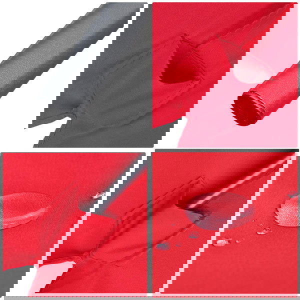 10 Foot Tilt Outdoor Patio Umbrella Furniture Red - Trend Times Toy Stores