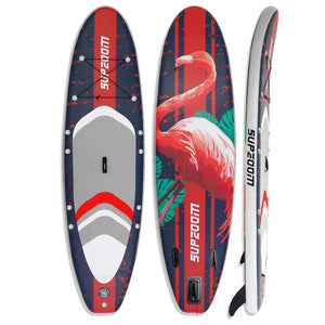 10 Ft Inflatable Stand Up Paddle Board Kit SUP Pump Backpack Surfing Adult Youth Red - Trend Times Toy Stores