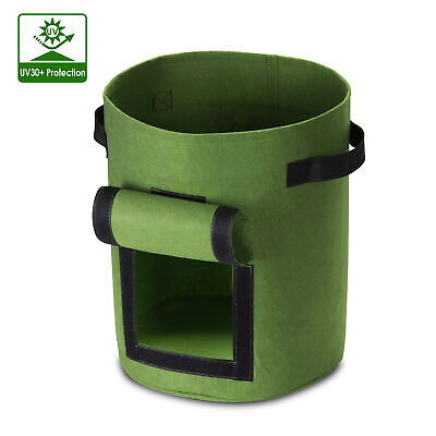10 Pack LAGarden 5 Gallon Potato Planting Bag Observation Harvest Window Home - Trend Times Toy Stores