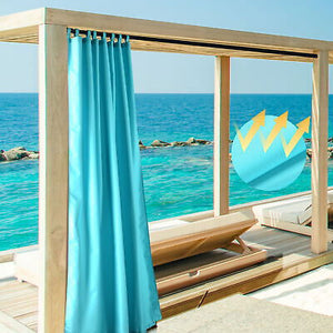 10 Pcs 54"x120" Outdoor Curtain Panel Tab Top UV30+ Patio Pergola Porch Deck - Trend Times Toy Stores